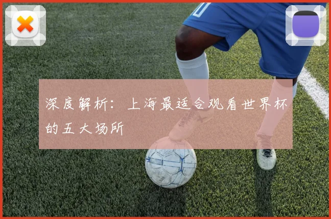 深度解析：上海最适合观看世界杯的五大场所
